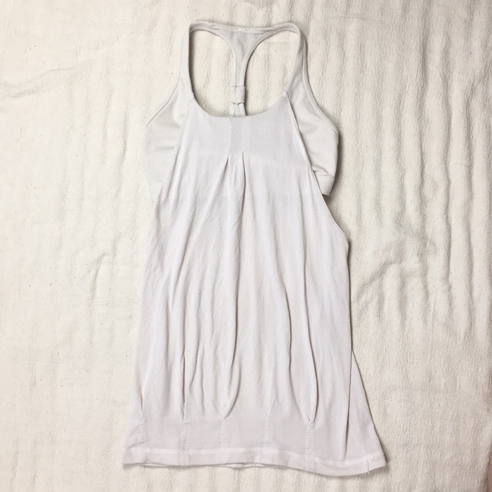 Lululemon White Layered tank 4